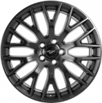 ALY10036U Ford Mustang Wheel/Rim Black Painted #FR3Z1007M