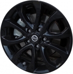ALY62563U45/62615 Nissan Juke Wheel/Rim Black Painted #D0C003YL9A