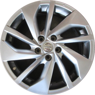 Nissan Rogue 2014-2016 multiple finish options 18x7 aluminum wheels or rims. Hollander part number ALY62619HH, OEM part number 403004BH1A.
