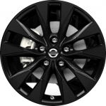 ALY62730U45 Nissan Sentra Wheel/Rim Black Painted #403004AF2A