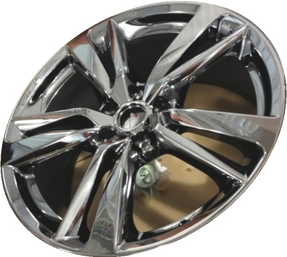 Infiniti Q50 2014-2024 chrome 19x8.5 aluminum wheels or rims. Hollander part number ALY73765U95, OEM part number D03004GA3K.