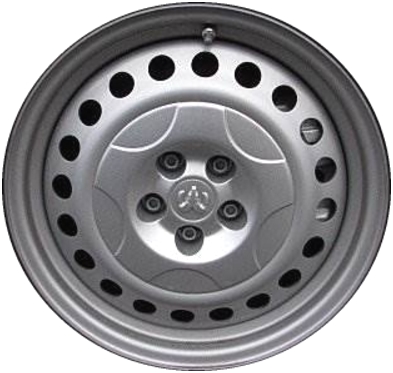 Dodge Ram Promaster City 2015-2022 powder coat silver 16x6.5 steel wheels or rims. Hollander part number STL2547U20, OEM part number 68263170AA.