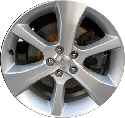 Subaru Legacy Outback 2013-2014 multiple finish options 17x7 aluminum wheels or rims. Hollander part number ALY68807U, OEM part number 28111AJ17A, 28111AJ23A, 28111AJ260, 28111AJ18A.
