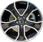 ALY72221U45 Range Rover Sport Wheel/Rim Black Machined #LR017281