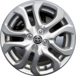 ALY75181U20 Scion iA, Toyota Yaris iA Wheel/Rim Silver Painted #42611WB002