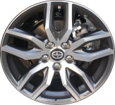 ALY75160U30.LC55 Scion tC Wheel/Rim Charcoal Machined #4261121250