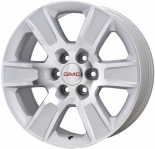 ALY5650 GMC Sierra 1500 Wheel/Rim Silver Machined #22963360