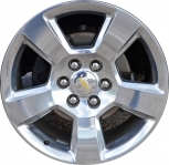 ALY5652U80HH Chevrolet Silverado 1500, Suburban, Tahoe Wheel/Rim Polished #20937764