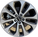 ALY74687U30 KIA Sorento Wheel/Rim Charcoal Machined #529102P295
