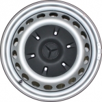 STL2354U20/85404 Mercedes-Benz 3500 Super Single Front Wheel Steel Silver #90740149009206