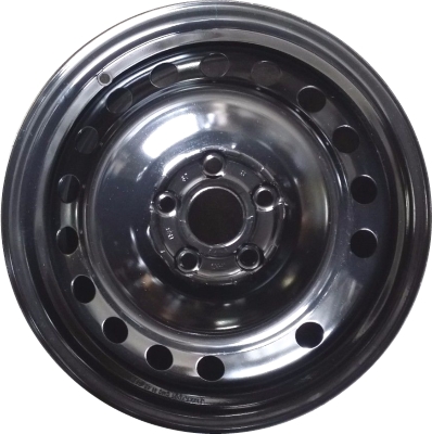 Honda Odyssey 2011-2017 powder coat black 17x7 steel wheels or rims. Hollander part number STL64020, OEM part number 42700-TK8-A01.