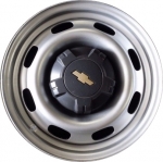 STL8061 Chevrolet Colorado, GMC Canyon Wheel/Rim Silver Steel #97245908