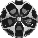 ALY68815U45 Subaru Forester Wheel/Rim Black Machined #28111SG020