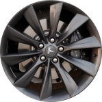 ALYTA011U30/210012 Tesla Model S Wheel/Rim Charcoal Painted #600586801C