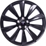 ALYTA020U45/220017 Tesla Model X Wheel/Rim Black Painted #102724600B