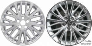 IMP-428X Toyota Camry Chrome Wheel Skins (Hubcaps/Wheelcovers) 18 Inch Set