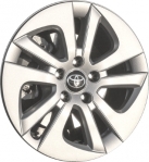 H61180A Toyota Prius OEM All Silver Hubcap/Wheelcover 15 Inch #4260247180