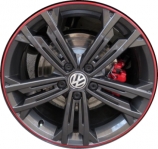 ALY70061U30 Volkswagen Jetta Wheel/Rim Charcoal Painted #5G0601025DRJFN