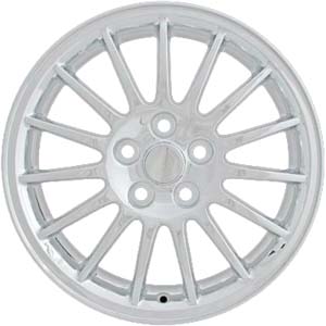 Chrysler Sebring 2003-2005 chrome 17x6.5 aluminum wheels or rims. Hollander part number ALY2209, OEM part number Not Yet Known.