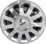 Used ALY3513U85 Lincoln LS Wheel/Rim Chrome #4W4Z1007EA