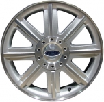 ALY3581 Ford Five Hundred Wheel/Rim Silver Machined #5G1Z1007BA