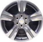 ALY5673U35.LC98HH Chevrolet Colorado Wheel/Rim Charcoal Machined #94775682