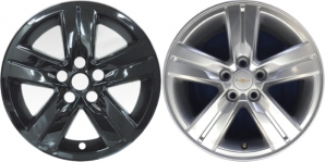 IMP-437BLK/6600GB Chevrolet Trax Black Wheel Skins (Hubcaps/Wheelcovers) 16 Inch Set