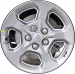 ALY9236U20 Jeep Gladiator, Wrangler Wheel/Rim Silver Painted #4755528AA