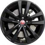 ALY59958U45 Jaguar XE Wheel/Rim Black Painted #T4N4799